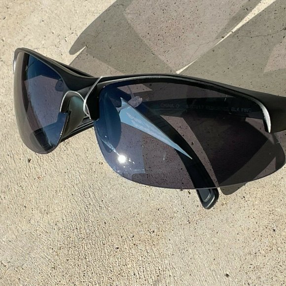 FWG Men Sunglasses Black Wrap Eye Wear UV protection Shade RESILIENCE NS0917 - Picture 10 of 10